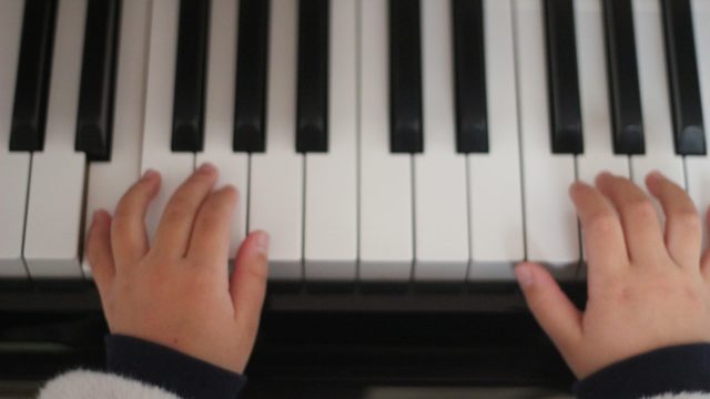 ピアノレッスンと練習